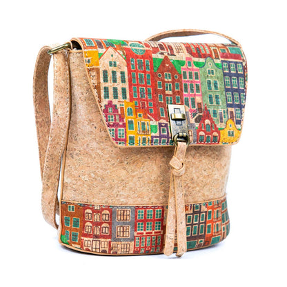 Natural Cork Women's Crossbody Bag