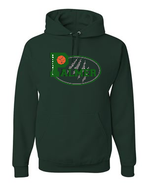 Palmer Basketball Adult Hoodie
