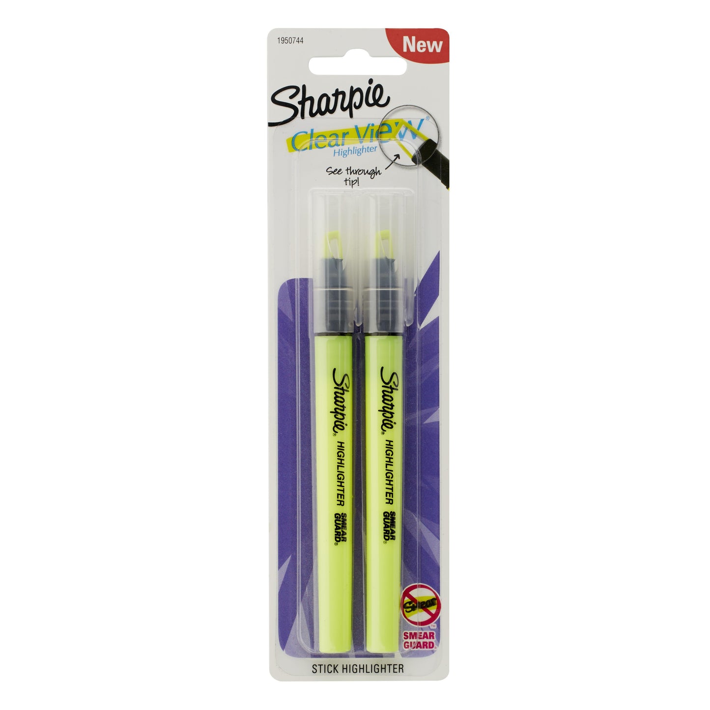 Sharpie Clear View Highlighters 2/Pkg