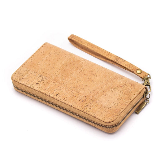 Natural classic cork wallet