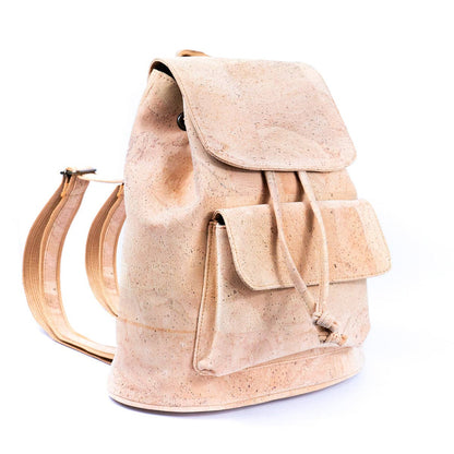 Chic Cork Drawstring Backpack