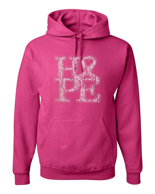 BCA Hoodie with HOPE Lace Design