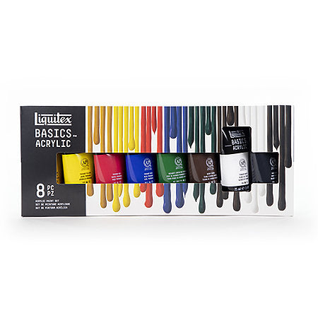 Liquitex BASICS Acrylic 8-Color Set
