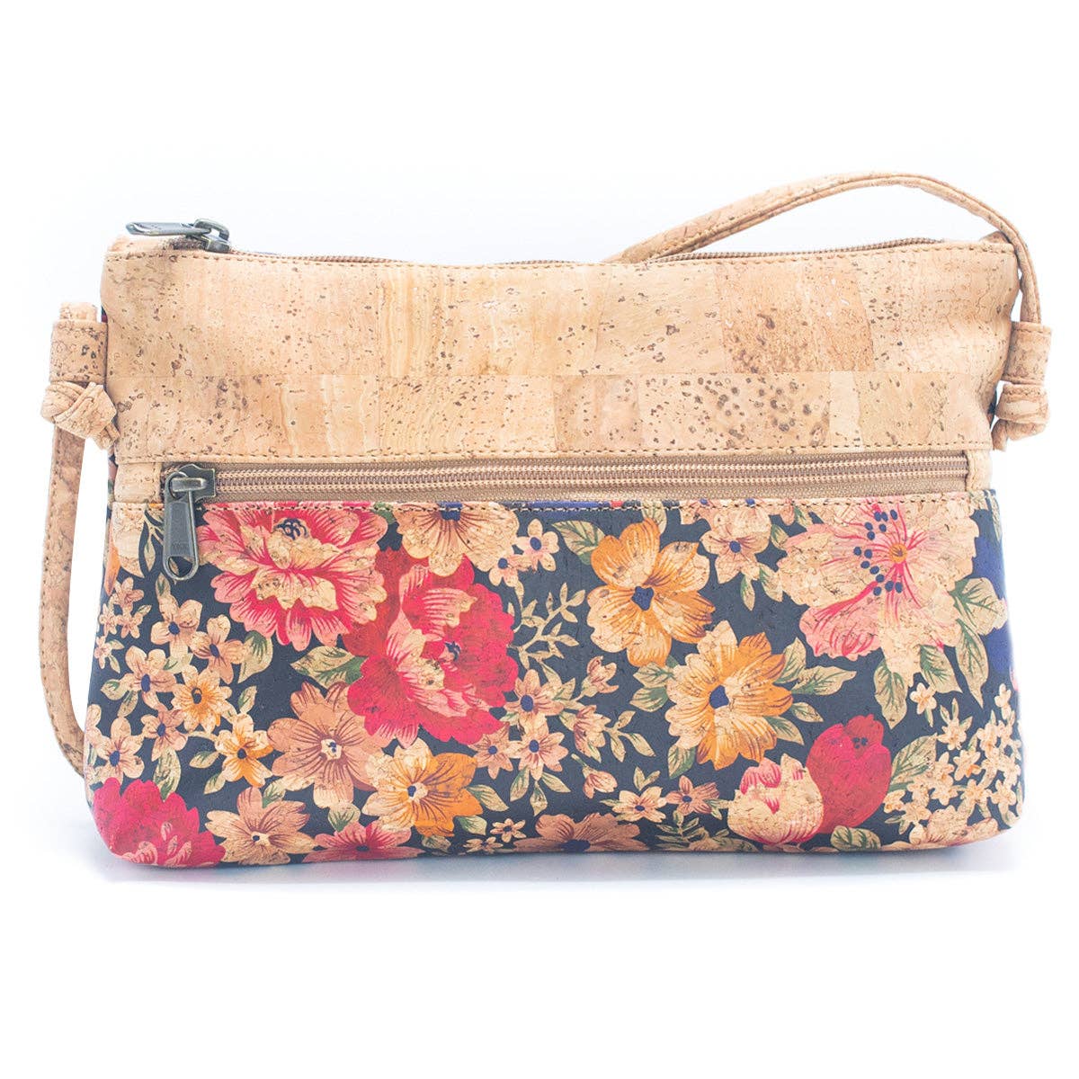 Cork Printed Design Women's Crossbody Bag