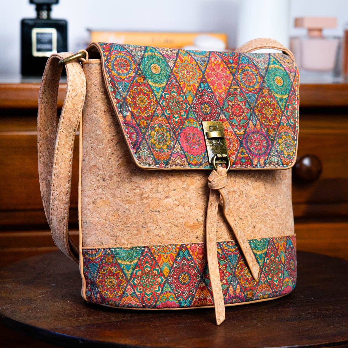 Natural Cork Women's Crossbody Bag