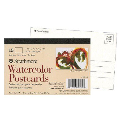 Strathmore Blank Watercolor Postcards