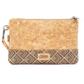 Natural Cork With Pattern Envelope Purse - MBC