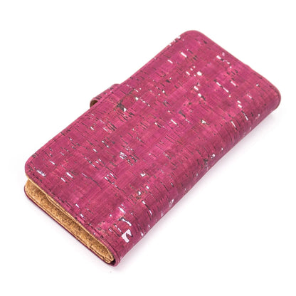 Shimmer Cork Wallet with Magnetic closure