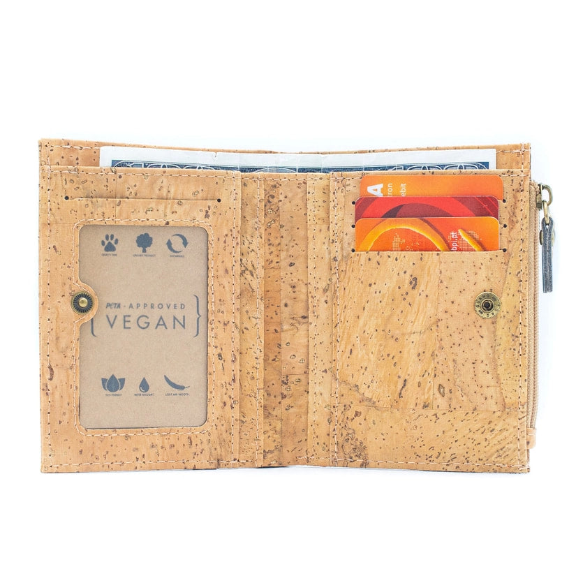 Classic Bifold cork wallet