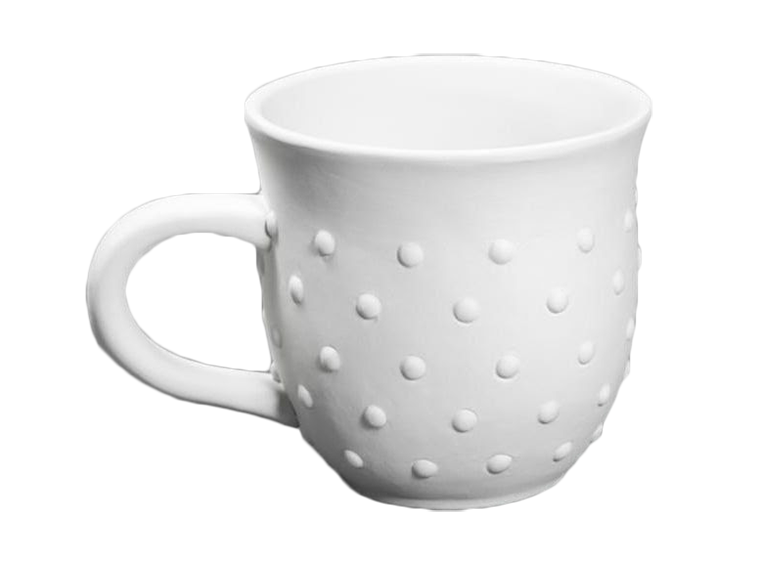 Hobnail Mug Bisqueware