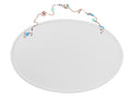Oval Plaque Kit Bisqueware