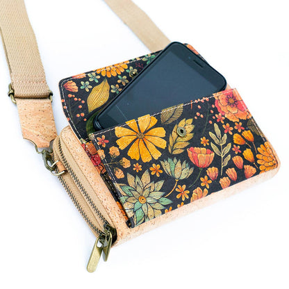 Eco-Chic Natural Cork Phone Purse