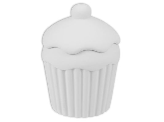 Big Cupcake Box Bisqueware