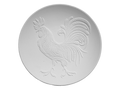 Crower Plate Bisqueware