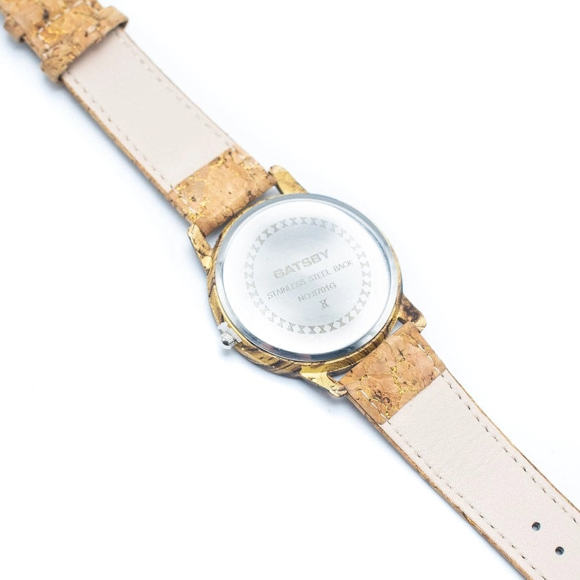 Natural cork unisex cork watch