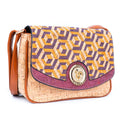 Natural Cork Printed Sling Bag MBC