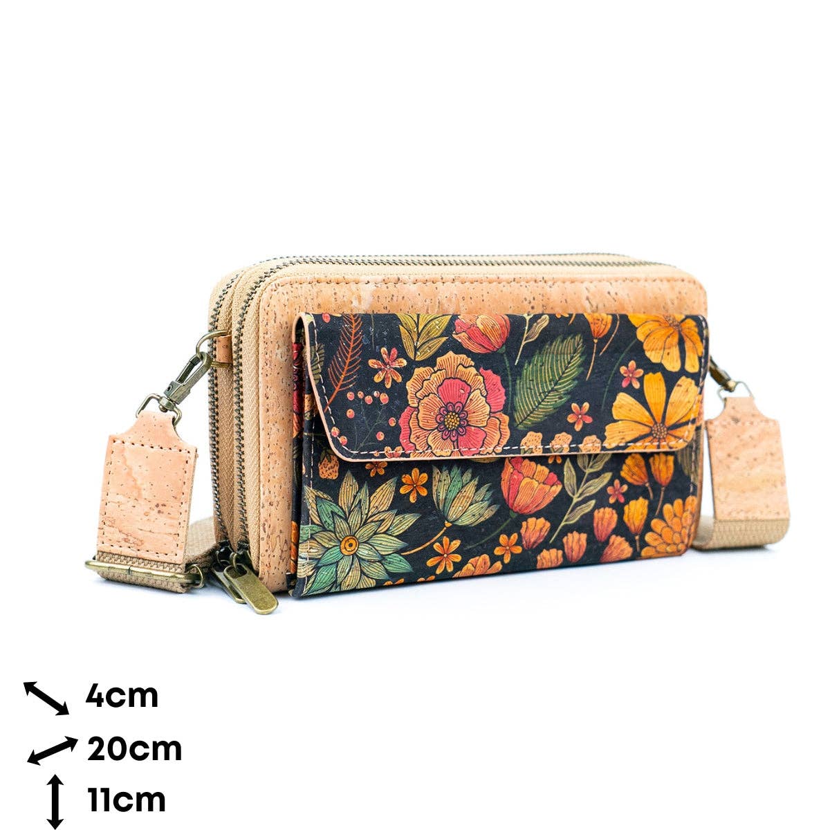 Eco-Chic Natural Cork Phone Purse