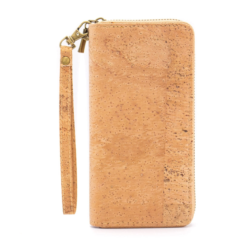 Natural classic cork wallet