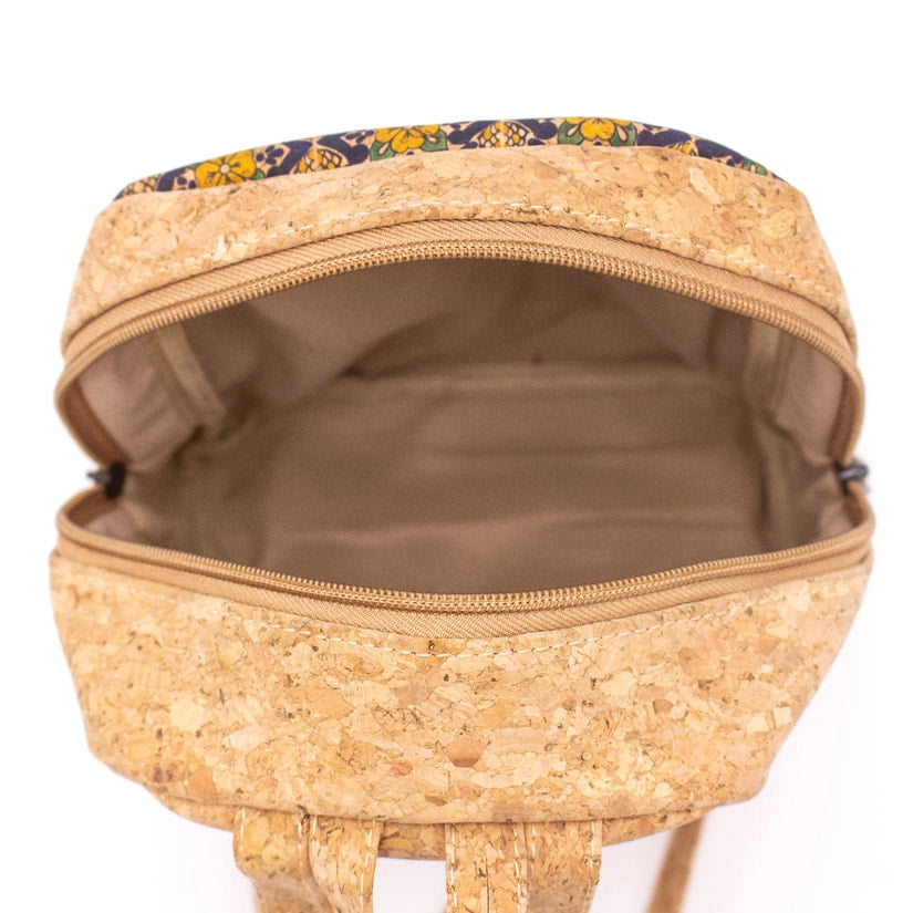 Floral Cork backpack