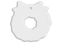 Christmas Wreath Ornament Bisqueware