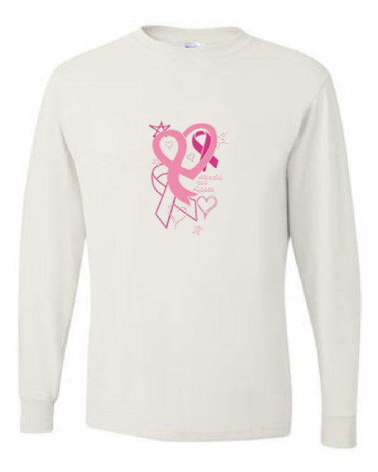 BCA Long Sleeved T-shirt with Miracles Can Happen
