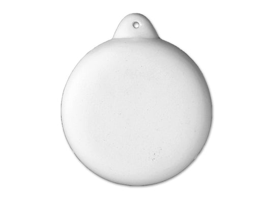 Big Button Ornament Bisqueware