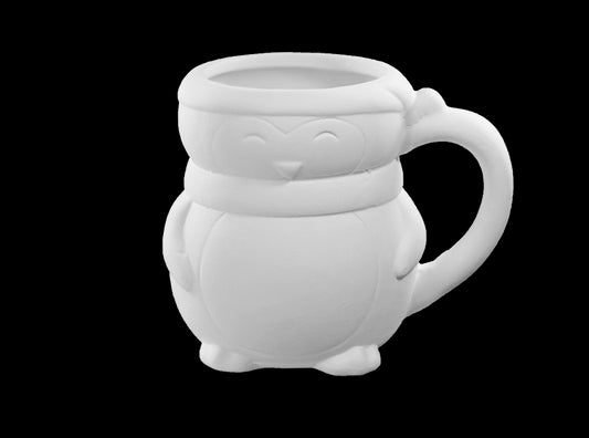 Penguin Mug Bisqueware