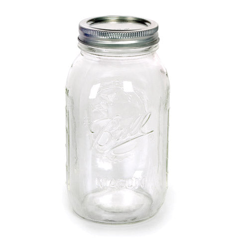 32oz Small Mouth Ball® Mason Jars with Lids, Multipack