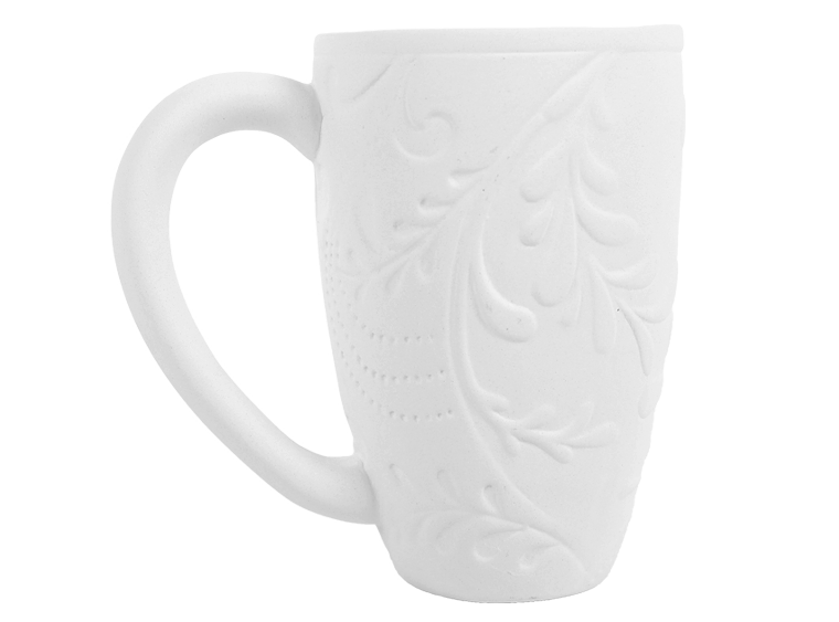 Baroque Mug Bisqueware