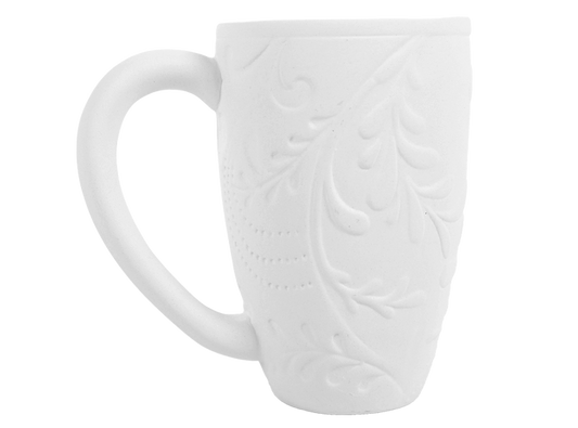 Baroque Mug Bisqueware