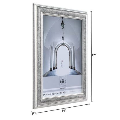 11 x 14 Picture Frame: Vintage Silver, 14.06 x 17.05 inches