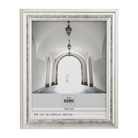 11 x 14 Picture Frame: Vintage Silver, 14.06 x 17.05 inches