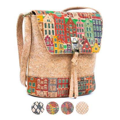 Natural Cork Women's Crossbody Bag