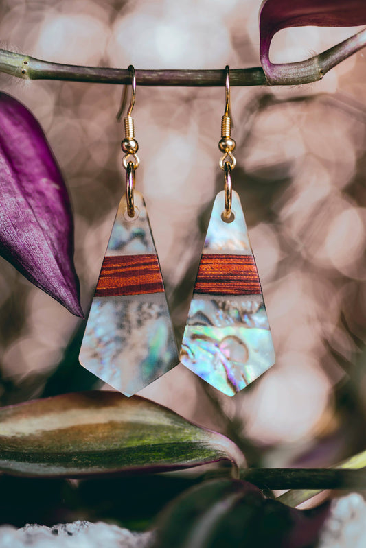 Wooden Element - Mystique Wooden Earrings