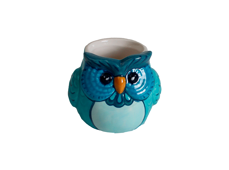 Owl Planter Bisqueware