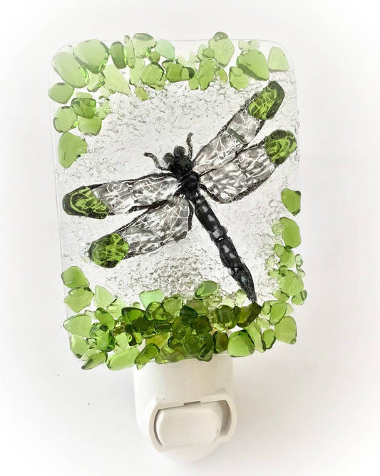 Spirit Glassworks - Dragonfly  Night Light