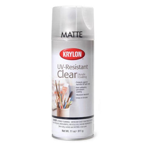 Krylon UV Resistant Clearcoat 11oz Aerosol