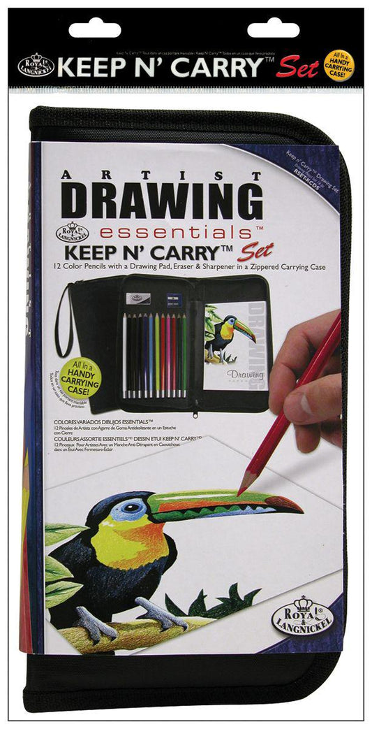 Keep N' Carry Drawing Set - Royal Brush
