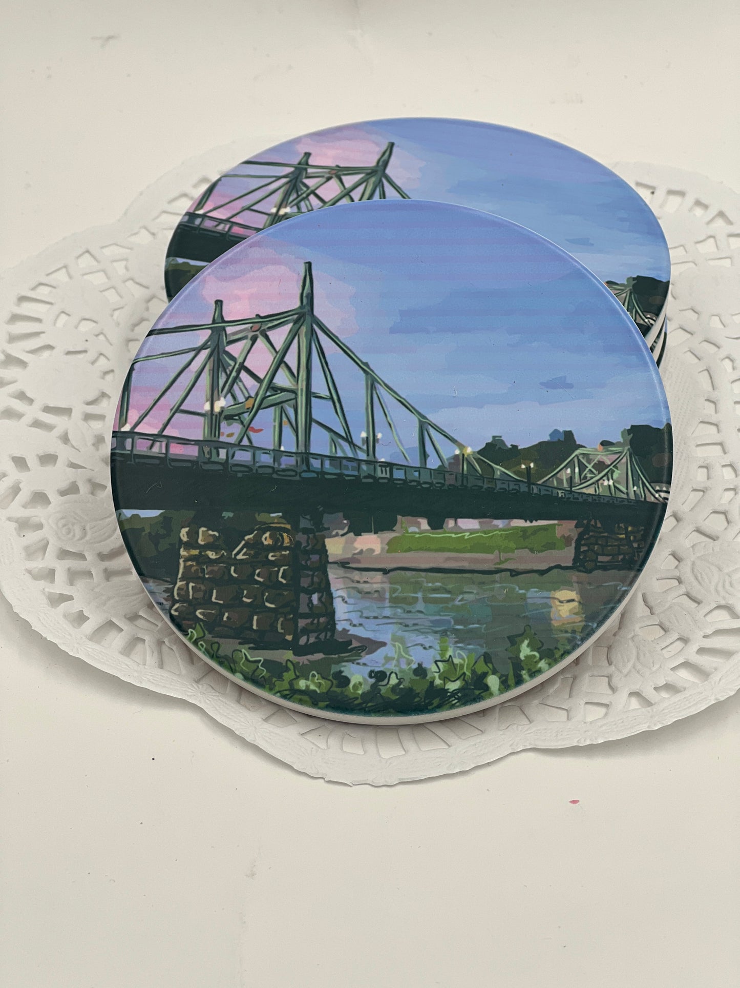 Easton Free Bridge Coaster Set