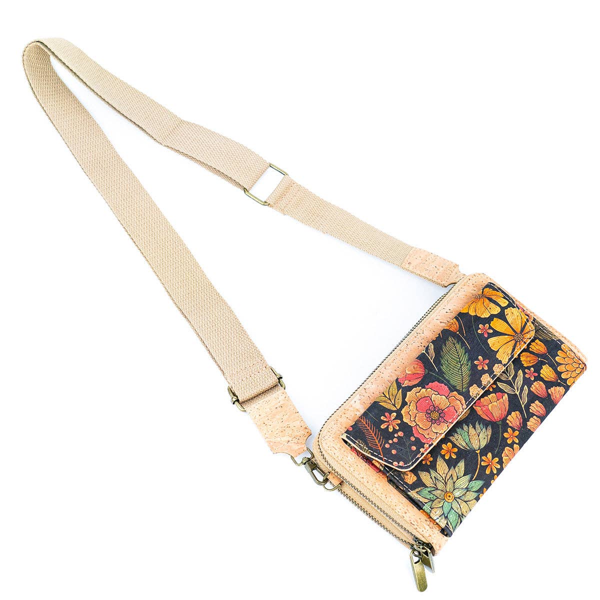 Eco-Chic Natural Cork Phone Purse