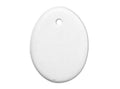 Oval Pendant Bisqueware