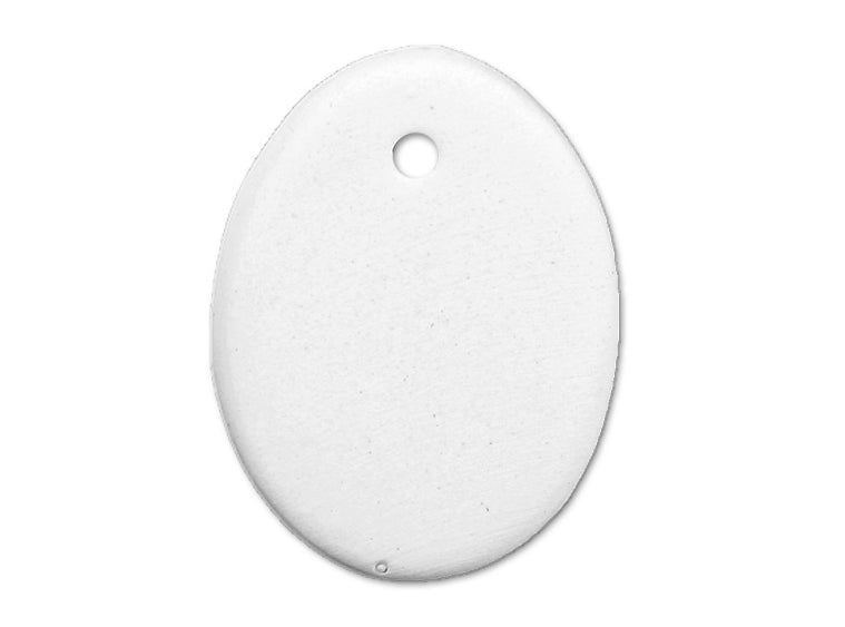 Oval Pendant Bisqueware