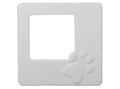 Paw Print Picture Frame Bisqueware