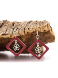 Square Cork Earrings
