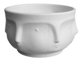 Many Faced Planter Bisqueware