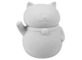 Fat Cat Jar Bisqueware