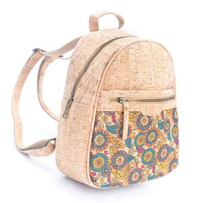 Natural Cork patterned Backpack