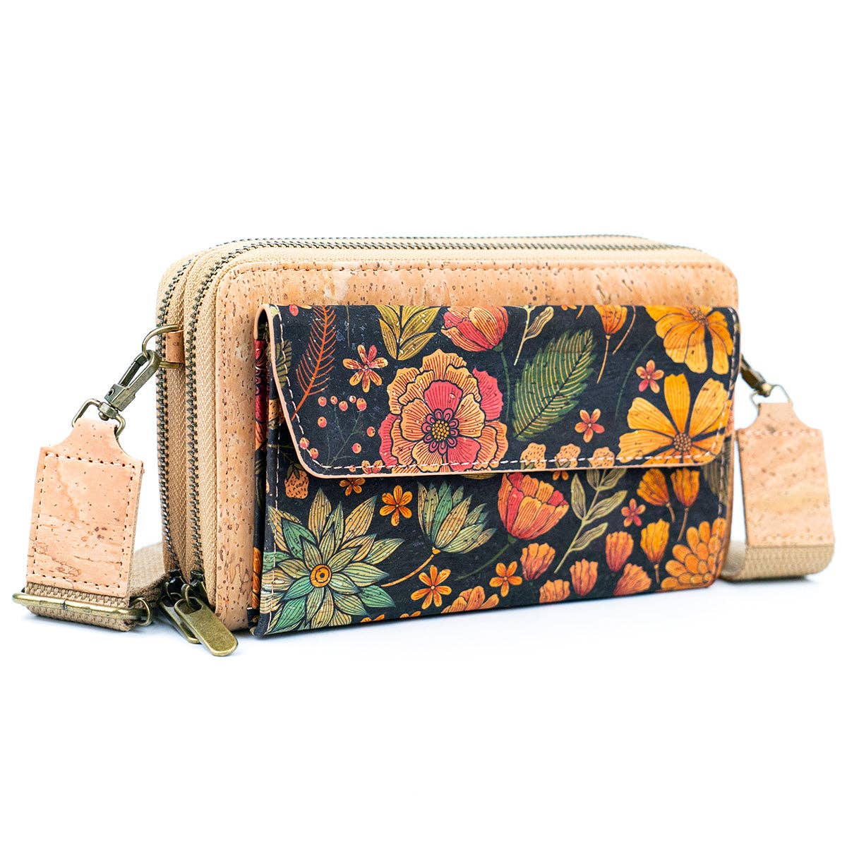 Eco-Chic Natural Cork Phone Purse