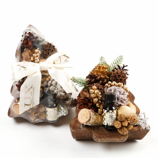 White Christmas fragranced decorative botanicals - LUX FRAGRANCES