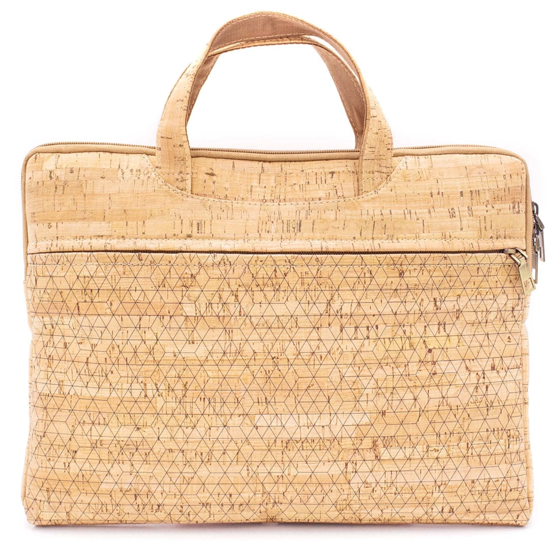 Cork Laptop case w/ Handle & luggage Straps